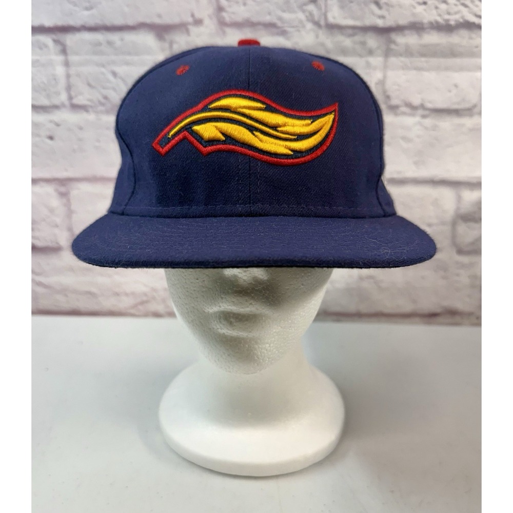 Toledo Mudhens New Era 59fifty Fitted Hat 7 1/4 Blue Retro